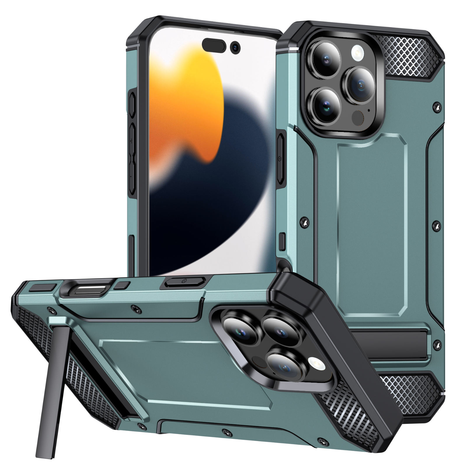 สีเขียว