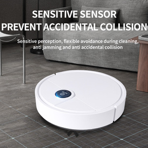 Aspiradora Robótica Inteligente 3 en 1 para el Hogar, con Función de Barrido, Aspirado y Fregado, <span class=keywords><strong>Robot</strong></span> de Limpieza Inteligente de 1500 mAh - Product Image 3