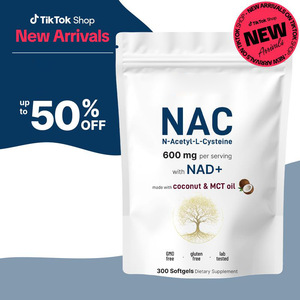 Vente chaude OEM avec conception d'étiquettes <span class=keywords><strong>NAC</strong></span> N-acétyl-L-cystéine Softgels <span class=keywords><strong>Complément</strong></span> <span class=keywords><strong>alimentaire</strong></span> pour femmes et hommes - Product Image 2