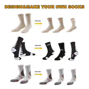 Calze sportive a compressione personalizzate per <span class=keywords><strong>Leggings</strong></span> lunghi da <span class=keywords><strong>uomo</strong></span> e da donna per la corsa a maglia da calcio per tutte le stagioni - Product Image 3