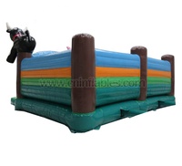 Grand pilier et faisceau gonflables 3D pour enfants, terrain de jeux de tondeuse gonflable