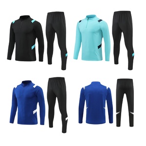 2026 Nieuw ontwerp voetbal half-rits 1/4 rits trainingspak voetbaltenues snel drogend polyester digitaal geprint sport shirt - Product Image 2
