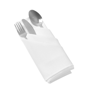 Servilletas de Boda Blancas de Poliéster Jacquard Hechas a Mano, Personalizadas al por Mayor, 130-200gsm, Inthetrend, para Restaurante, Hotel y Uso en Exteriores - Product Image 4