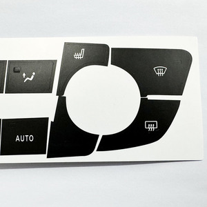 Pegatina de reparación para botones de control de aire acondicionado Buick Regal, modelos 2008-2013, adhesivo de PVC personalizado, reutilizable - Product Image 2
