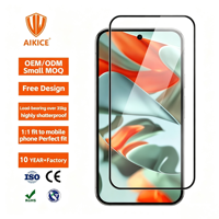 HUAHUO Verre trempé HD 2.5D de qualité AAA, haute transparence, étanche, 9H, incassable, anti-rayures, anti-graisse, protection d'écran