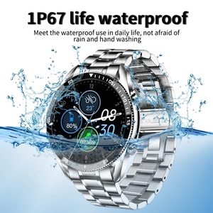 LIGE Luxury Steel Strip Mature Men Smartwatch Sport Fitness <b>Watch</b> Tracker Heart Monitor Waterproof Smart <b>Watch</b> Bluetooth Call - Product Image 6