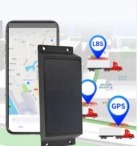 IP67 10000mah Lifetime Standby Solar Gps Tracker 4g Tracking Device For Boat Truck Container Waterproof Tracking Device
