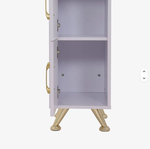 Table de Manucure Moderne de Luxe avec Collecteur de Poussière, Ensemble Double Table et Chaise en Bois pour Salon de Beauté, Idéal pour Salon - Product Image 5