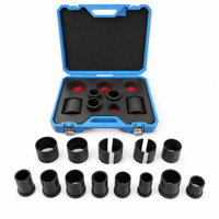 Kit de 14 outils universels pour l'extraction et l'installation de silentblocs fendus et de manchons de pression pour Mercedes BMW Audi