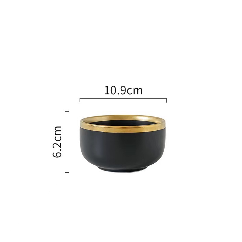 Bol noir 6,2*10,9