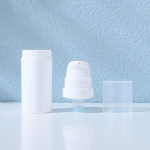 Vacuum Packaging Cosmetic Bottle with Cap Travel Gift Packaging UV Printed Screen Printed Skin Care Airless PP Plastic Pump - Product Image 3