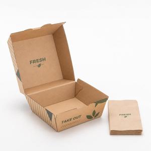 Boîte à emporter en papier pour poulet frit imprimée, conteneur alimentaire pour poulet, emballage pour poulet pour les restaurants de restauration rapide - Product Image 5