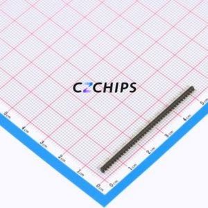 X1311WV-40J-C18D27 Pin Header Through hole Component (THT),P=1.27mm Connector 1x40P 1.27mm 1.27mm Pin Header - Product Image 1