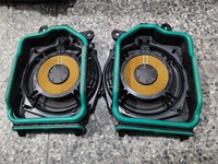 Pour BMW F20 F22 F25 F10 F11 F30 F11 3GT F47 F45 F46 F39 X1 X3, caissons de basses de 2, 4 et 8 pouces pour les haut-parleurs basse fréquence