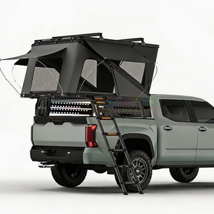 Carpa de Techo Automática en Forma de Z para Auto, con Ventana Grande, para Acampar al Aire Libre, Carpa de Techo Rígida de Aluminio Doble XXL - Product Image 4
