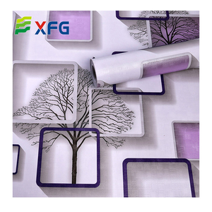 <span class=keywords><strong>Papel</strong></span> de Contacto Autoadhesivo Geométrico de <span class=keywords><strong>Vinilo</strong></span> Azul y Rosa, <span class=keywords><strong>Papel</strong></span> Tapiz en Relieve Resistente a la Humedad para Armarios, Dormitorios, Revestimiento de Paredes, Calcomanías - Product Image 2