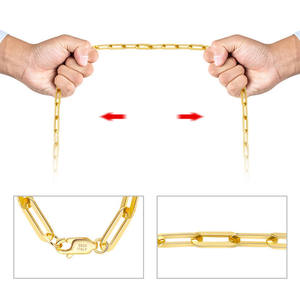 Collier pendentif de mode, bijoux fins, collier en argent 925, bijoux pour femmes, chaîne en argent sterling 925, croix en argent 14K - Product Image 2