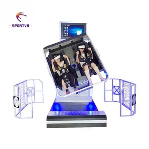 Simulador SportVR VR 1080 Iron 720, Montaña Rusa de Realidad Virtual Giratoria, 2 Asientos, Silla de Cine VR - Product Image 3