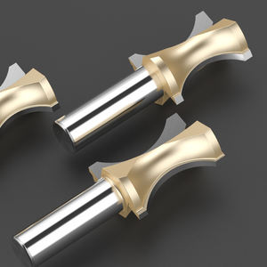 Haho 1/2 אינץ ישר חצי עגול נתב ביט טונגסטן קצת טונגסטן פלדה קעורה שרשרת חותך 6512 - Product Image 4