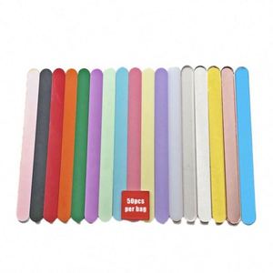 Bâtonnets en plastique colorés Ww23 pour gâteaux, glaces et palettes en acrylique – Cadeaux promotionnels personnalisés - Product Image 1