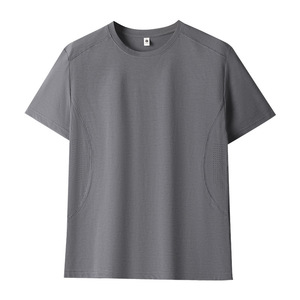 T-Shirt Sportiva da Uomo in Cotone Traspirante con Logo Personalizzato, Manica Corta - Product Image 4