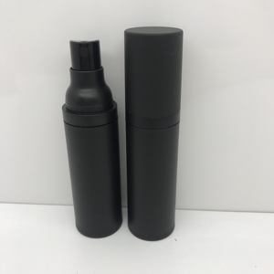 Nuevo diseño, 15ml, 20ml, 30ml, 50ml, botella de bomba de loción sin aire negra mate, botella de pulverizador de niebla fina sin aire - Product Image 6