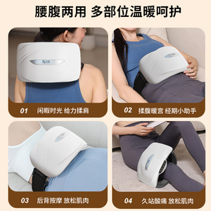 Masseur abdominal Enlong rechargeable avec thérapie infrarouge, 5-7 têtes de massage, appareil de soin corporel - Product Image 2