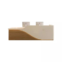 Moderne Simple Salon Boutique Bureau Hôtel En Bois Blanc Front Desk Table Comptoir De Réception En Vente