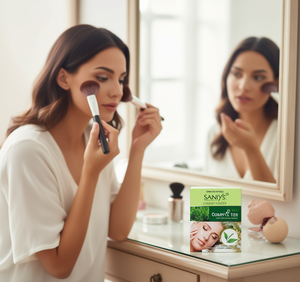 Saniys Cipria Compatta Pressata Traslucida Opaca alle Erbe per Tutti i Tipi di Pelle Certificata Kucas - Product Image 2