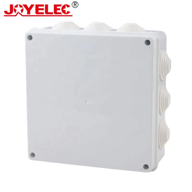 ABS de plástico de PVC IP65 impermeable caja al aire libre conexión eléctrica de Cable de caja RA 200*200*80,