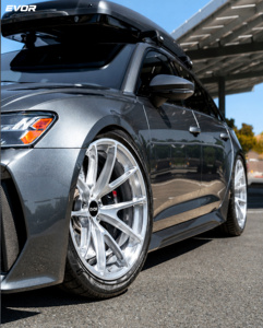 Jantes forgées EVOR ForgedX Vs-5rs brossées transparentes 17 18 19 pouces 5x120 5x114.3 5x112 pour BMW F30 Alfa <span class=keywords><strong>Romeo</strong></span> Tesla Subaru - Product Image 2