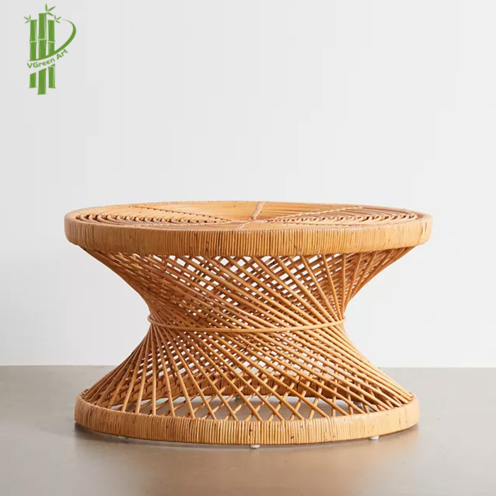 Handmade Wicker Rattan Coffee Table Rattan
