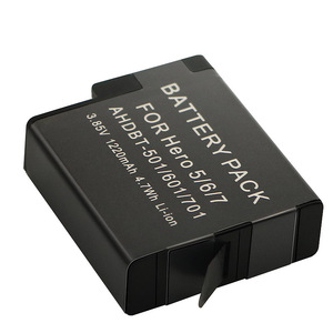 Batería AHDBT-501 de 1220mAh para GoPro Hero 5, Hero 6, Hero 7 Black, Certificación CE RoHS, Venta al Por Mayor, 0 Ciclos, Premium - Product Image 3