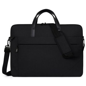 Sac pour ordinateur portable en nylon imperméable, mallette d'affaires légère et durable, sac bandoulière portable pour homme, mallette d'affaires - Product Image 2