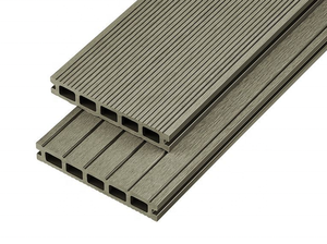Suelos de ingeniería para exteriores, tableros de cubierta compuestos de plástico y madera, cubierta de WPC <span class=keywords><strong>barata</strong></span>, suelo con textura de madera de teca - Product Image 5