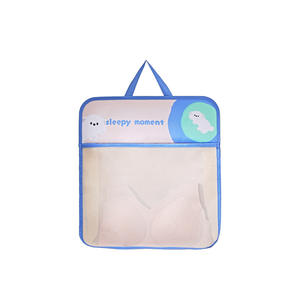 Organizador de armario colgante Sleepy Moment, bolsa de almacenamiento de malla para sujetadores y calcetines, organizador de ropa rectangular con gancho para dormitorio y armario - Product Image 4