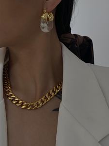 Dazan नई सूखे फूल बड़े वक्तव्य कान की बाली <span class=keywords><strong>Jhumka</strong></span> कान की बाली डिजाइन पारंपरिक आभूषण कोरियाई गहने के लिए महिलाओं गर्मियों - Product Image 2