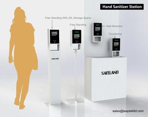 Nóng Bán 1L 1000ML Trắng Tự Động Cảm Biến Cảm Ứng Máy Tính Để Bàn Xà Phòng Rửa Tay <span class=keywords><strong>Dispenser</strong></span> Đứng Với Gel Spay Vòi Phun - Product Image 5