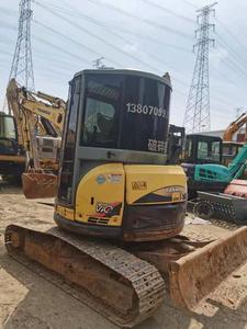 100% Japón Original Yanmar VIO 55 Mini excavadora A LA VENTA 5 toneladas de peso operativo Yanmar motor KYB bomba hidráulica tipo oruga - Product Image 5