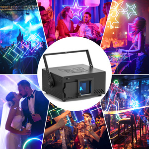 Hiệu ứng hình ảnh động ánh sáng laser hiệu ứng sân khấu chiếu sáng với điều khiển từ xa <span class=keywords><strong>6ch</strong></span>/34ch <span class=keywords><strong>DMX</strong></span> điều khiển âm thanh cho DJ Câu Lạc Bộ bên hiển thị - Product Image 4