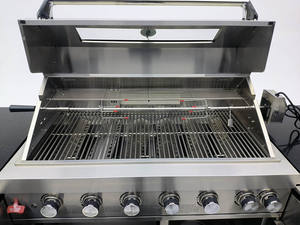 Premium 304 Stainless Steel Built in Outdoor Commercial BBQ Luxury Charcoal Gas BBQ <strong>Grill</strong> for Sale - Product Image 5
