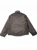Blouson Bomber Urbain Décontracté ODM en Gros, Isolation Thermique Épaisse, Imperméable, Fermeture Éclair, Motif Gaufré, pour Adolescent