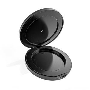 Étui à cosmétiques en aluminium pour Blush Solid Perfume <span class=keywords><strong>Shiny</strong></span> Round Aluminium Hard case Rechargeable 59mm Pan Powder Compact Case - Product Image 6