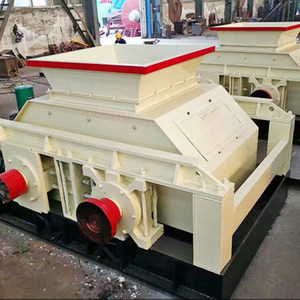 10-100 Tph Double-tooth Crusher Hydraulic Twin Roller Sand Making <b>Machine</b> for Crushing Quartz - Product Image 1
