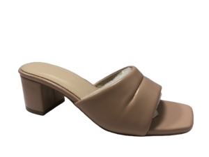 Sandalias de tacón cuadrado para mujer al por mayor, con tacón de bloque, detalles de pedrería rosa y tacón cómodo - Product Image 3