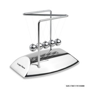 Métal Newton Berceau Balles D'équilibre Magique Science Physique Argent Plaqué Newton <span class=keywords><strong>Pendule</strong></span> pour Bureau Décoration Réduction Du Stress Jouets - Product Image 2