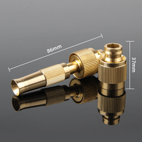 Vente directe d'usine, pistolet à eau en cuivre à connexion rapide, haute pression, pour lavage de voiture, pistolet à eau de jardin