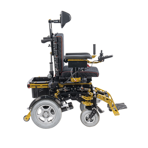 Fauteuil roulant électrique motorisé tout-terrain BEIZ en aluminium robuste à 4 roues avec suspension indépendante et fonction inclinable - Product Image 4