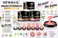 Gel Constructor de Uñas Autonivelante UV LED para Salones de Belleza y Manicura, Venta al por Mayor con LOGO Personalizado