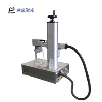 Machine de marquage laser à fibre Raycus portable de 20 W pour métaux, bijoux, ABS, PC, AI/DXF/EZCAD/LightBurn